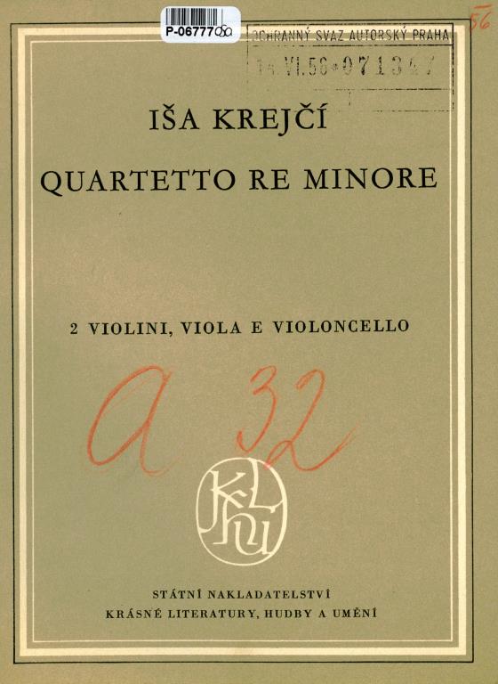 Quartetto re minore