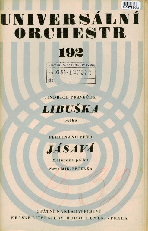 Universální orchestr 192 - Libuška, Jásavá