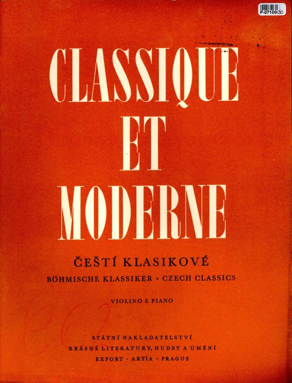Classique et moderne - Čeští klasikové