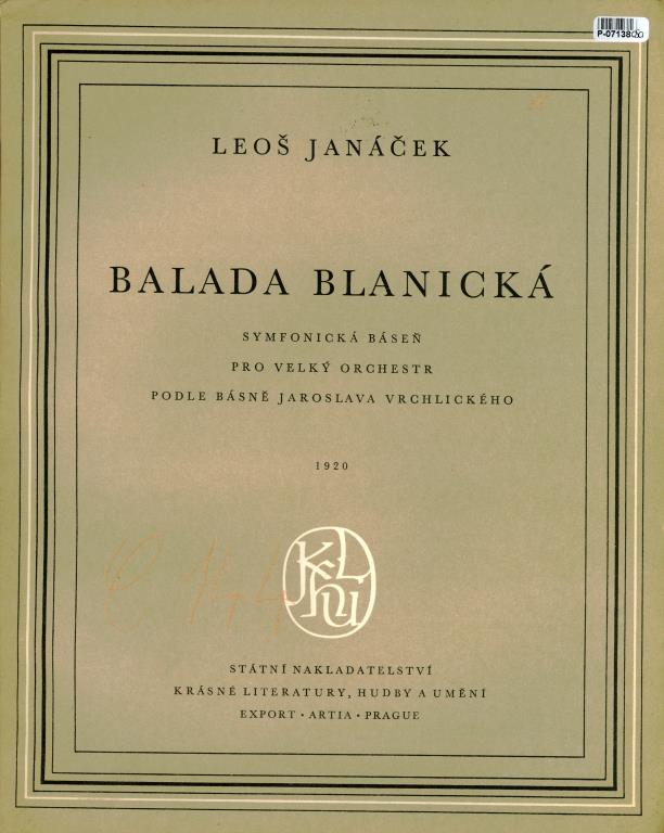 Balada Blanická