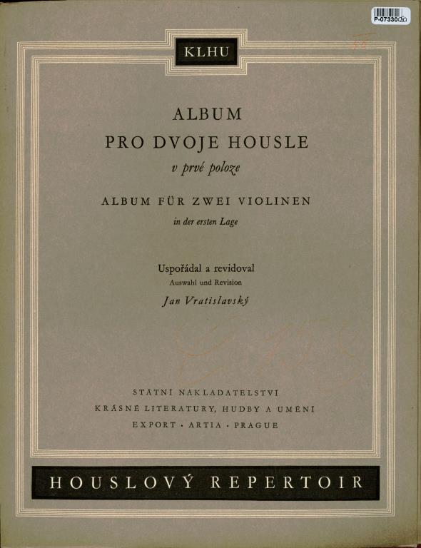 Album pro dvoje housle