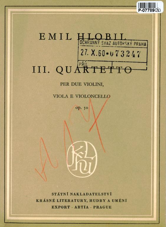 III. Quartetto