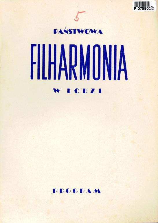 Panstwowa filharmonia w Lodzi