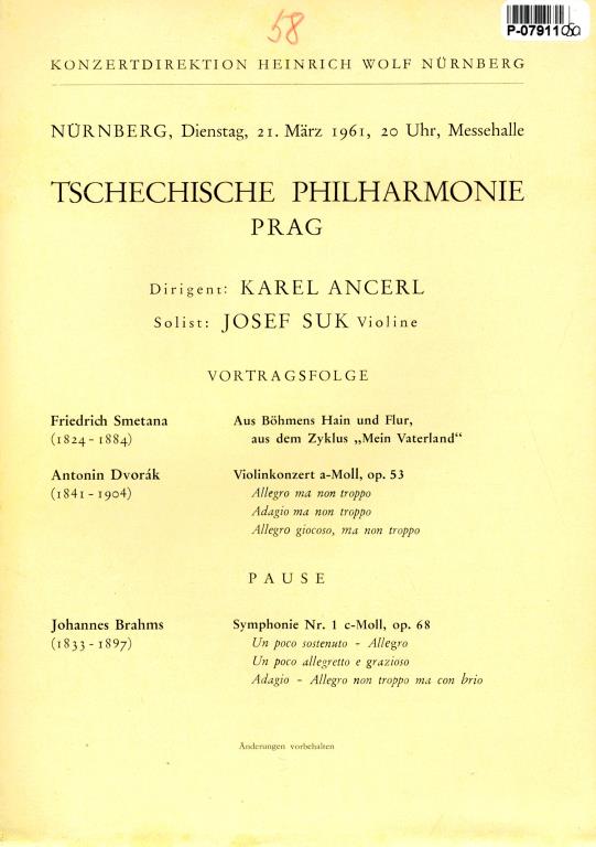 Tschechische philharmonie