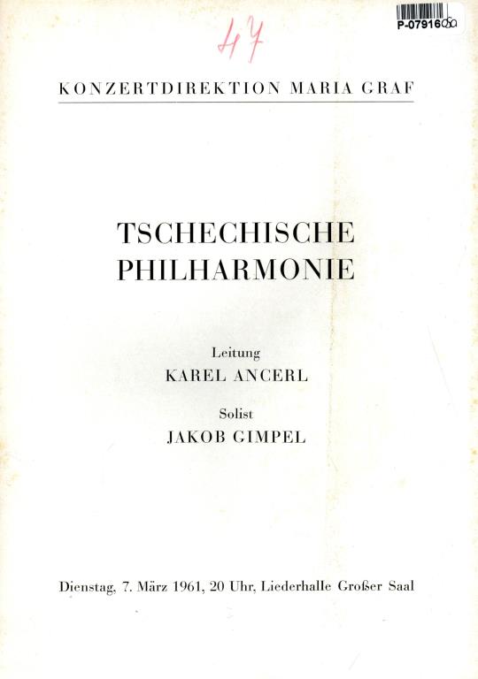 Tschechische philharmonie