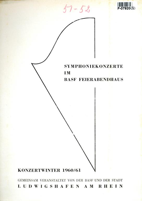 Symphoniekonzerte im basf feierabendhaus