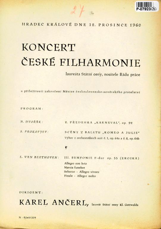 Koncert České filharmonie