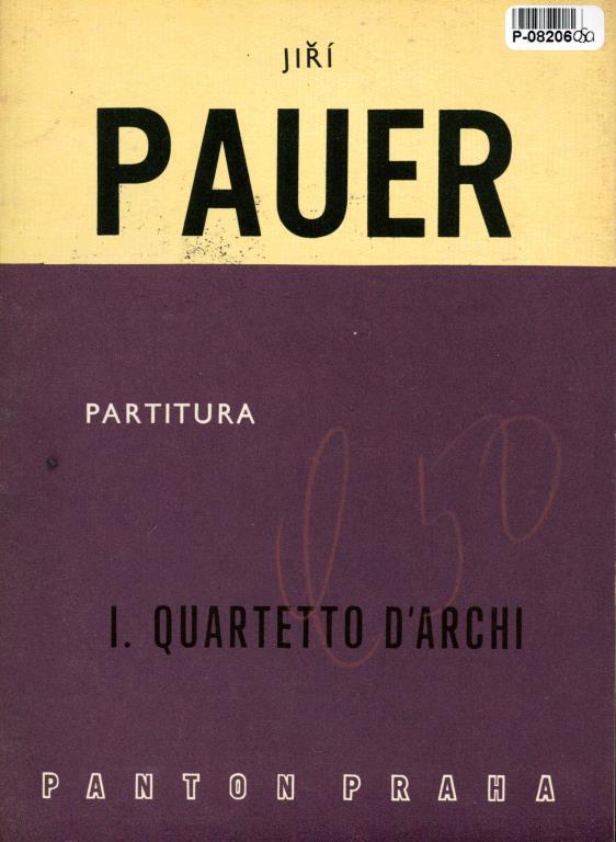 I. Quartetto d´archi