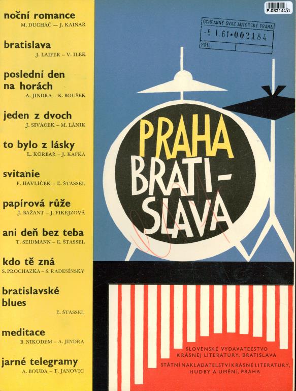 Praha, Bratislava - skladby