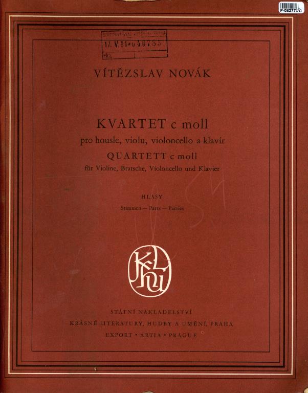 Kvartet c- moll