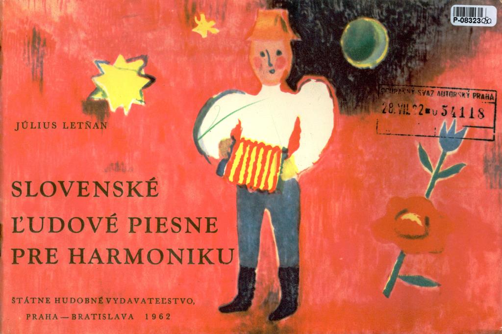 Slovenské ludové piesne pre hramoniku