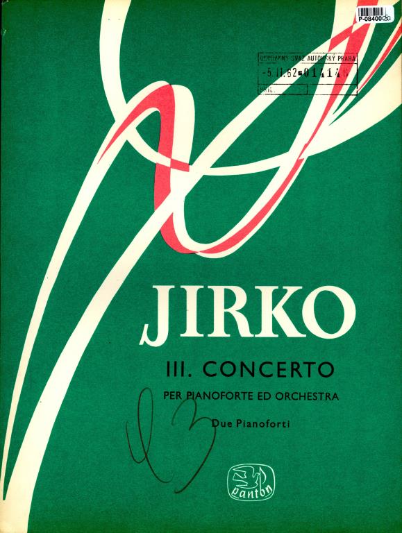 III. Concerto