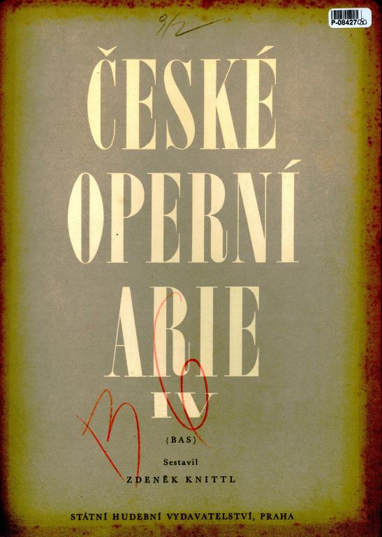 České operní arie IV.