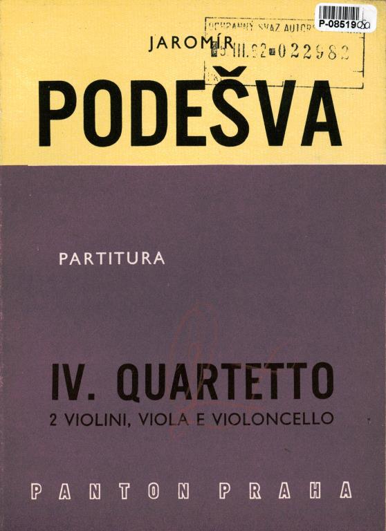 IV. Quartetto