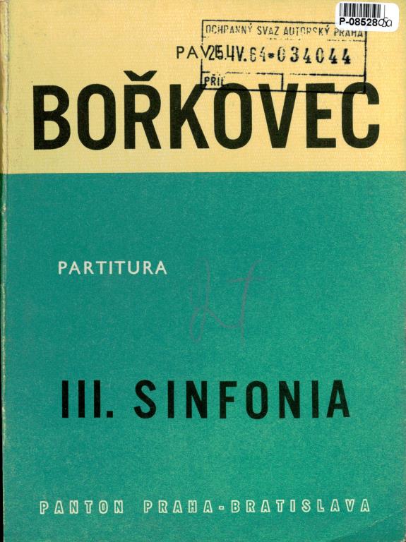 III. Sinfonia