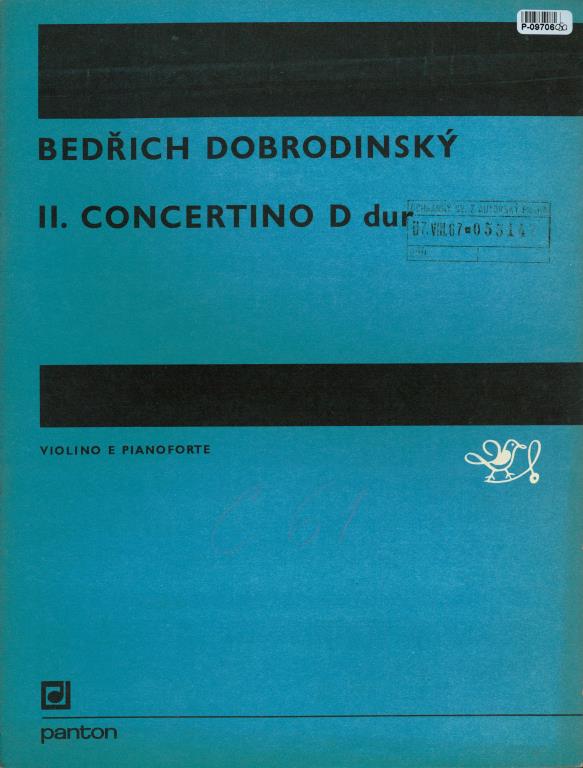 II. Concertino D dur