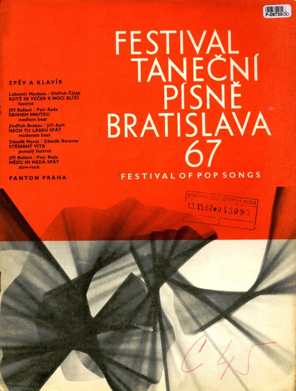 Festival taneční písně Bratislava 67