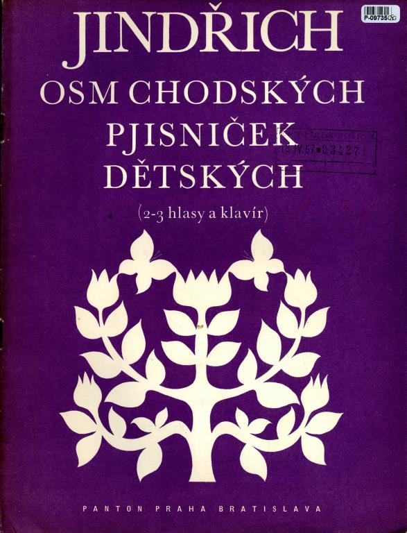 Osm Chodských pjisniček dětských