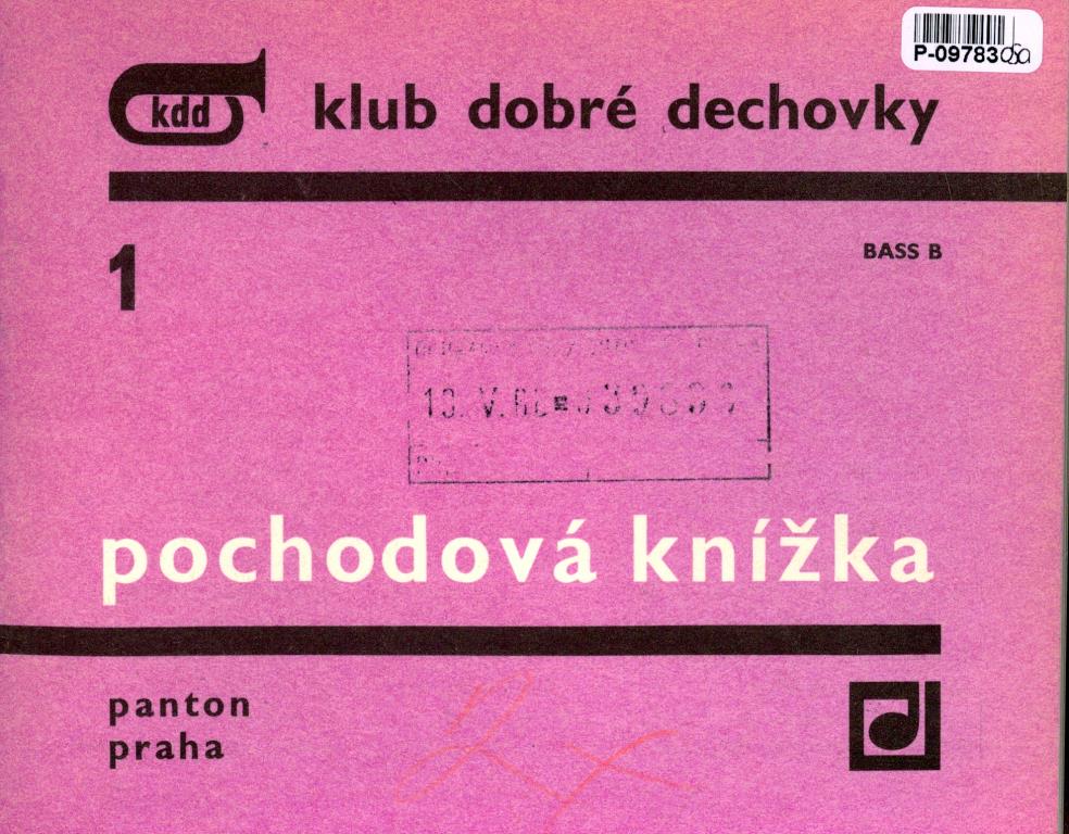 Klub dobré dechovky 1 - Pochodová knížka