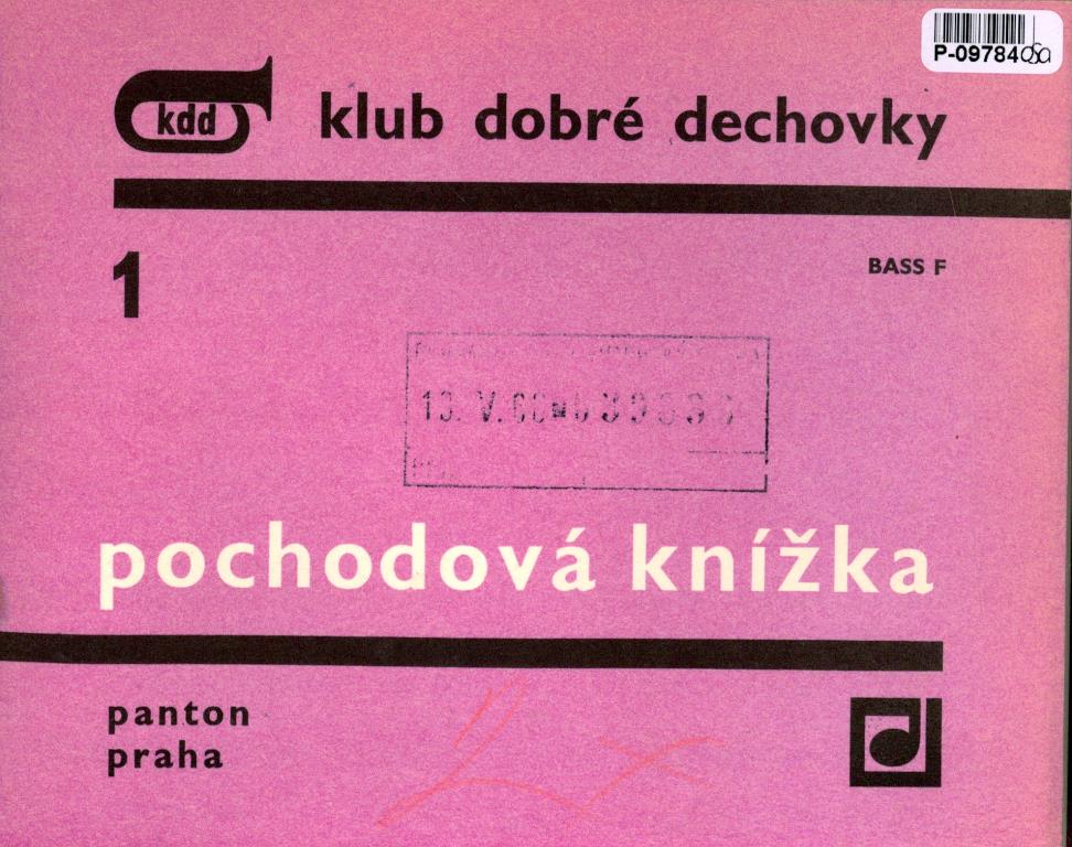 Klub dobré dechovky 1 - Pochodová knížka