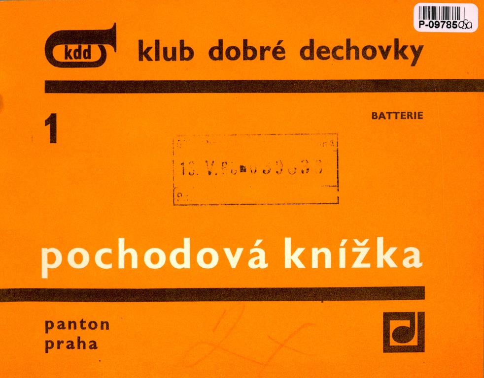 Klub dobré dechovky 1 - Pochodová knížka