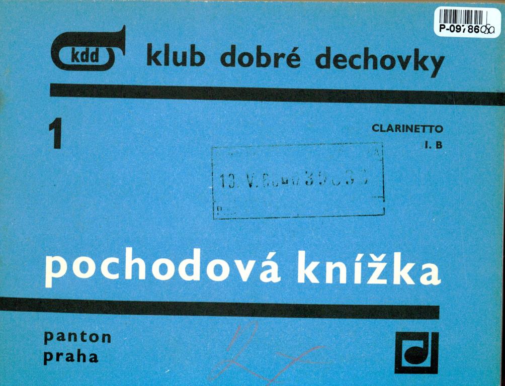 Klub dobré dechovky 1 - Pochodová knížka