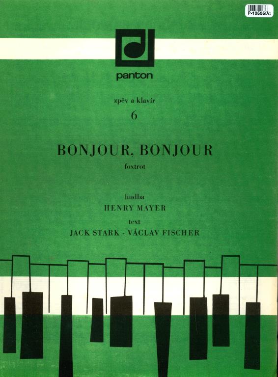 Zpěv a klavír 6 - Bonjour, bonjour