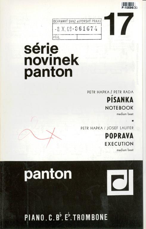 Série novinek panton 17