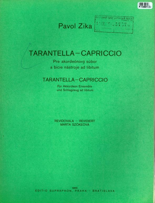 Tarantella-Capriccio