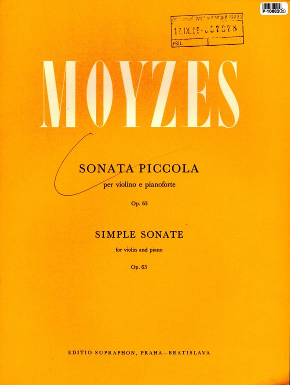 Sonata piccola Op. 63