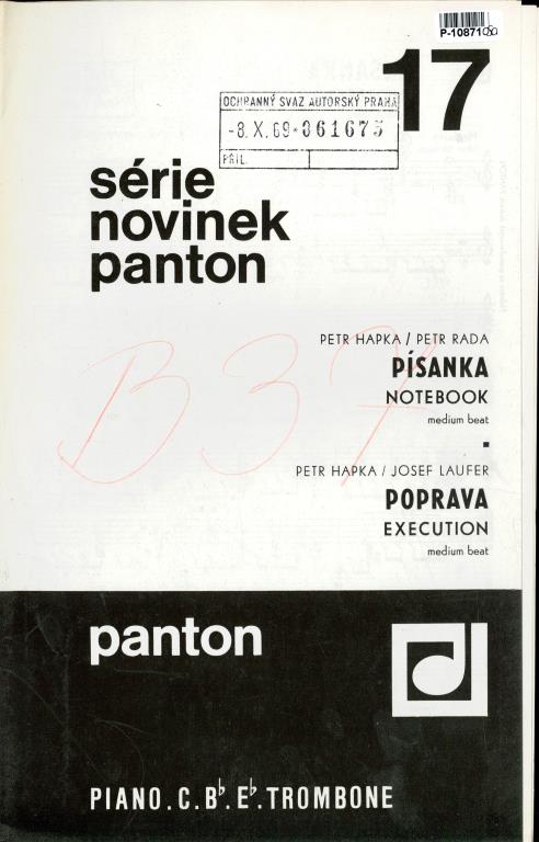 Série novinek panton 17