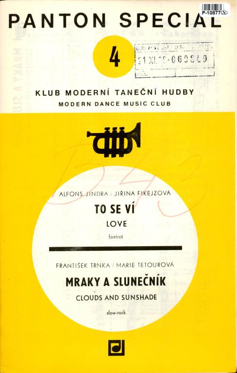 Panton speciál 4 - Klub moderní taneční hudby