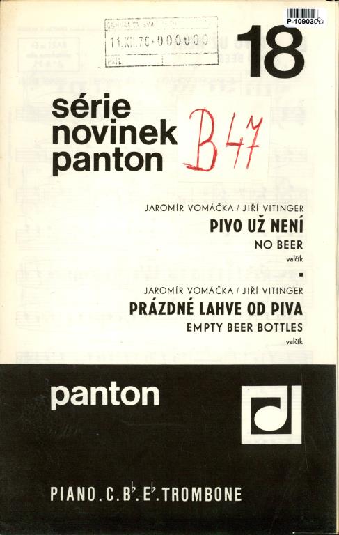 Série novinek panton 18