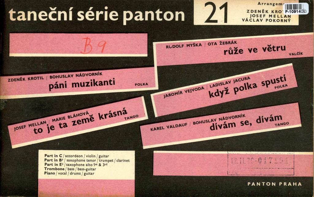 Taneční série panton 21