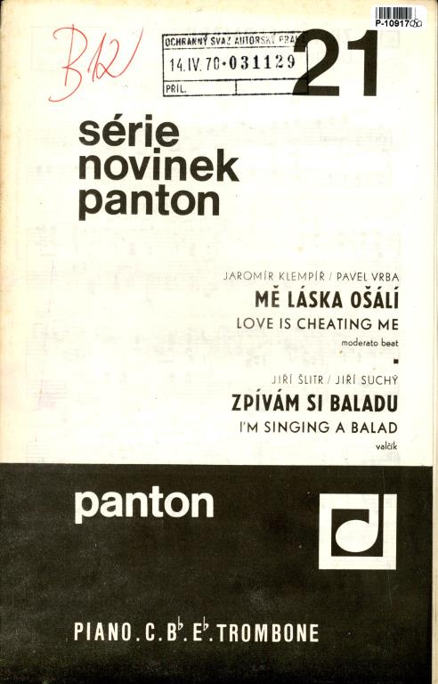 Série novinek panton 21