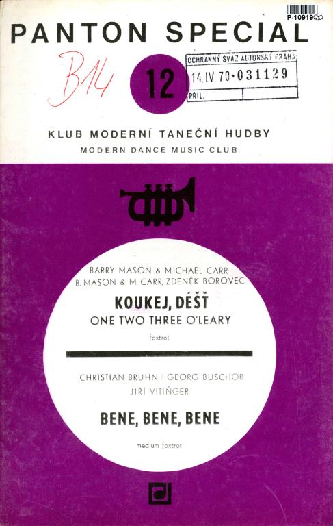 Panton speciál 12 - Klub moderní taneční hudby