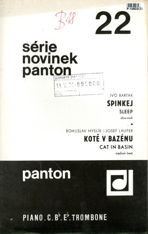 Série novinek panton 22