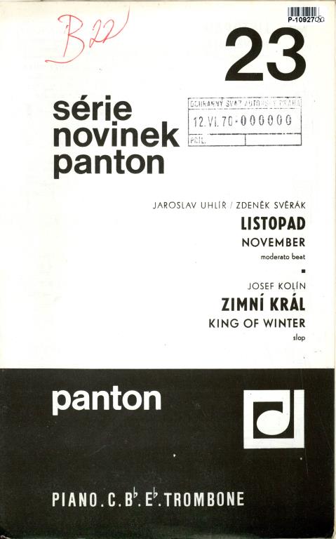 Série novinek panton 23