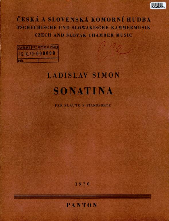 Sonatina per flauto e pianoforte