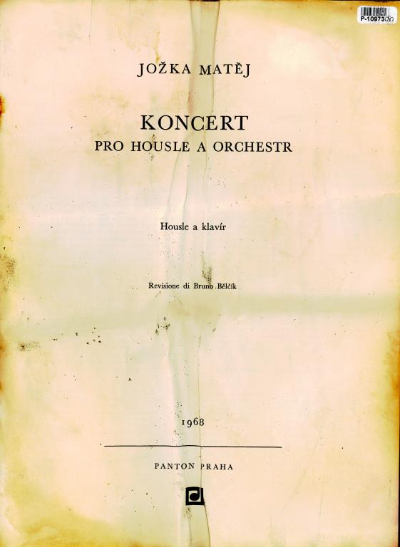 Koncert pro housle a orchestr