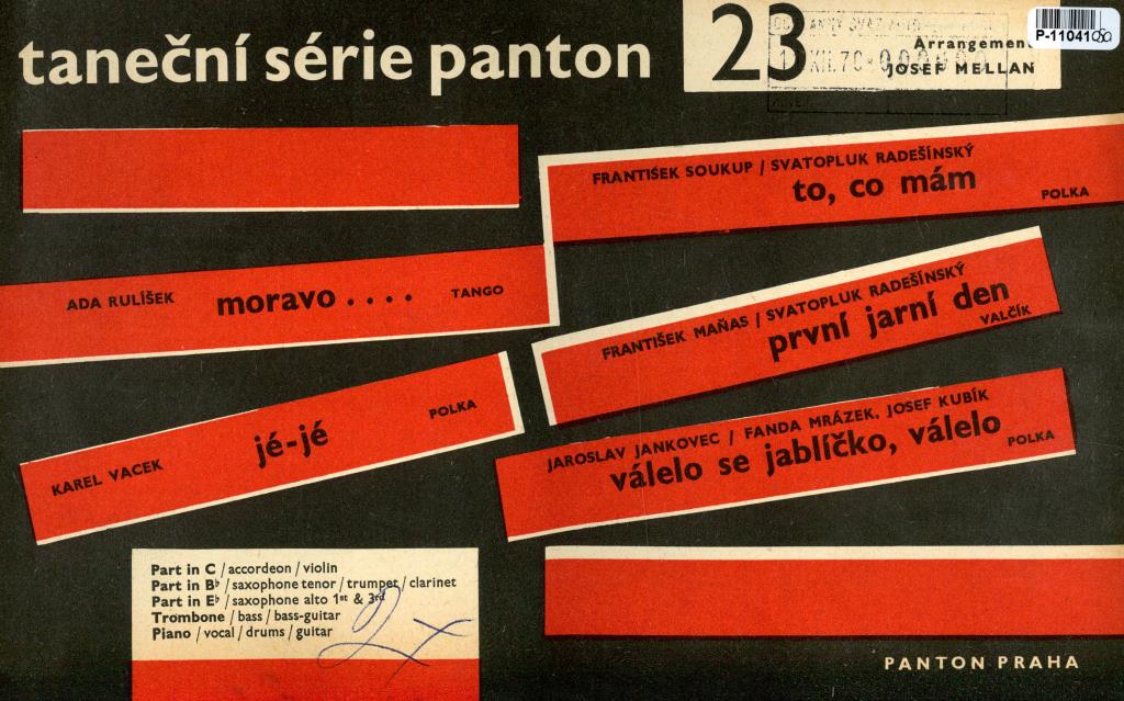 Taneční série panton 23