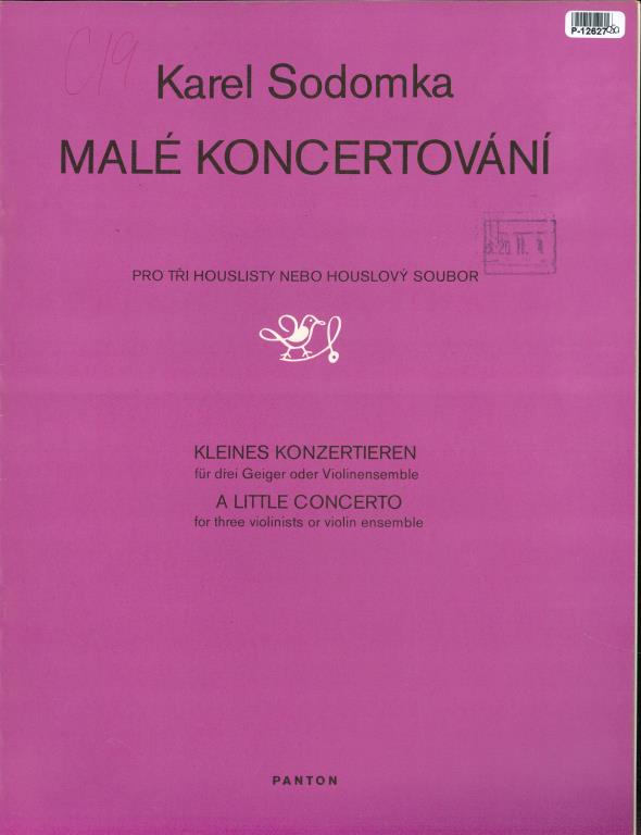 Malé koncertování