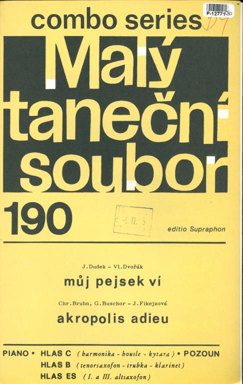 Malý taneční soubor 190