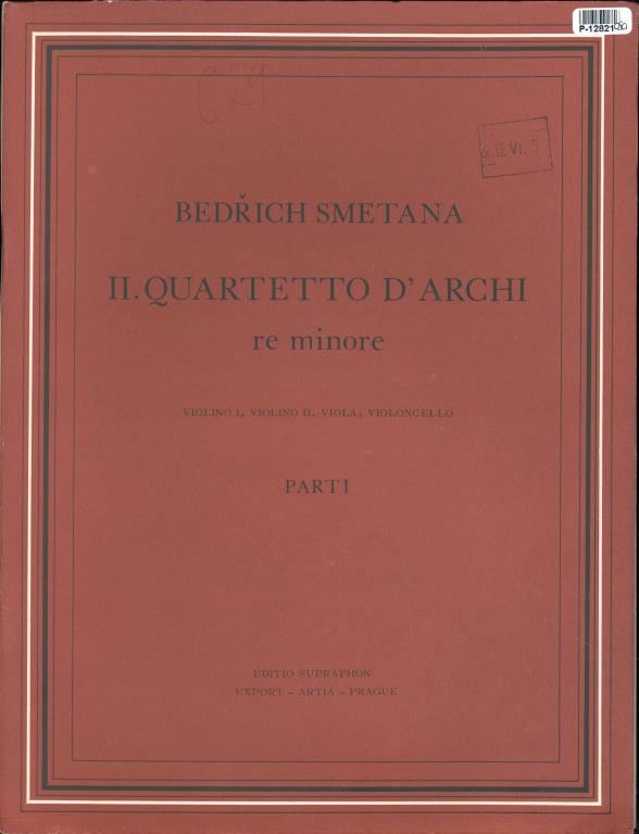 II. Quartetto d´archi