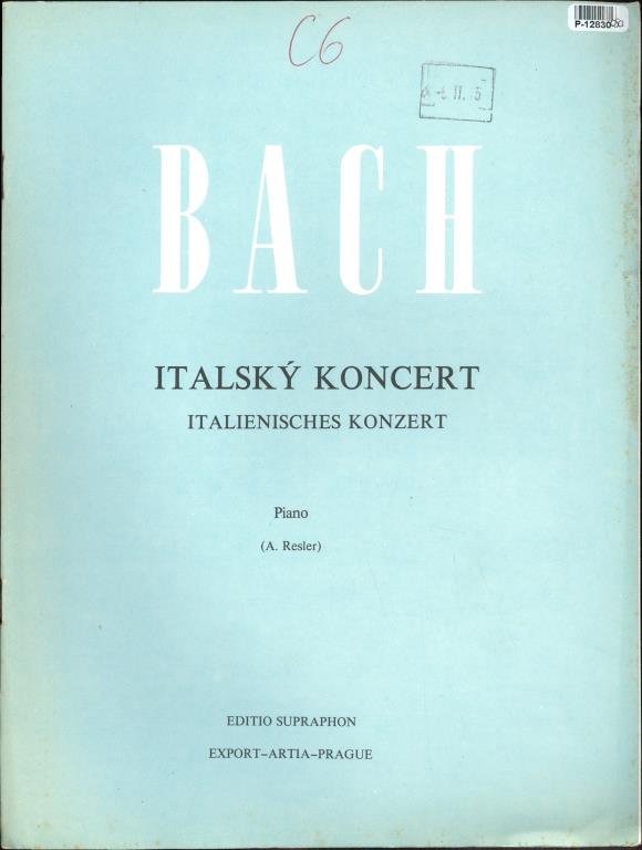 Italský koncert