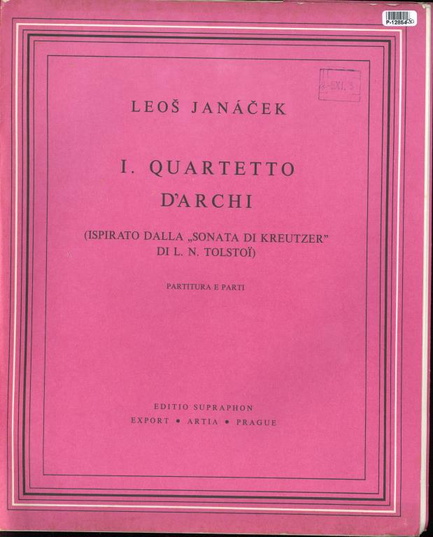 I. Quartetto d´archi