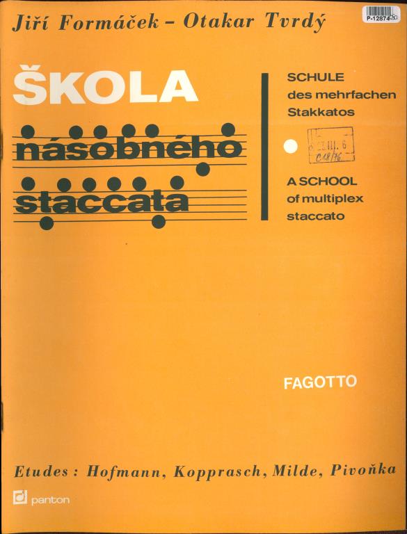 Škola násobného staccata