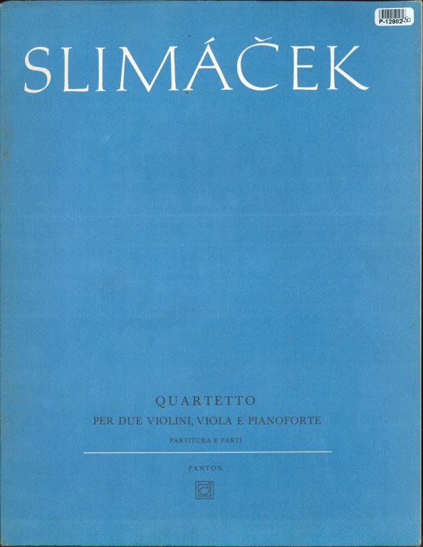 Quartetto per due violini, viola e pianoforte