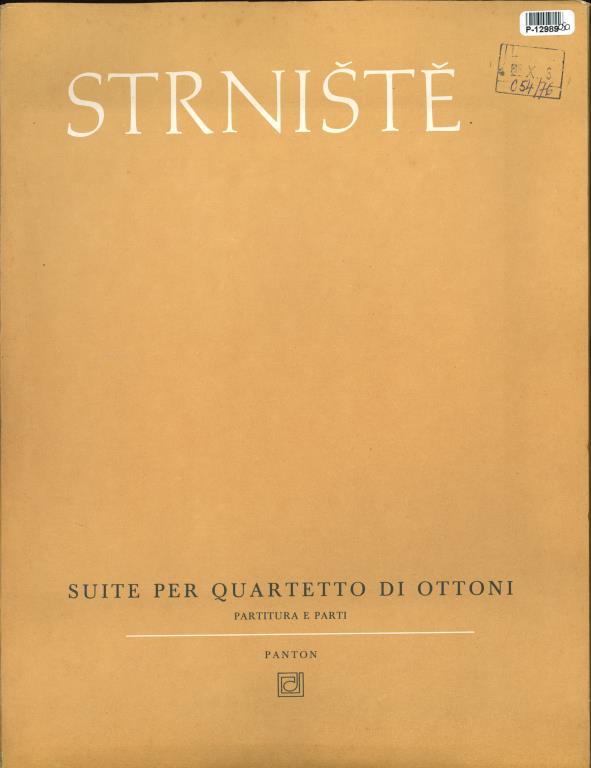 Suite per quartetto di ottoni