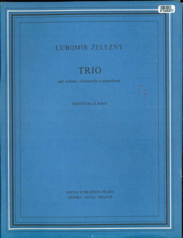 Trio per violino, violoncello e panoforte